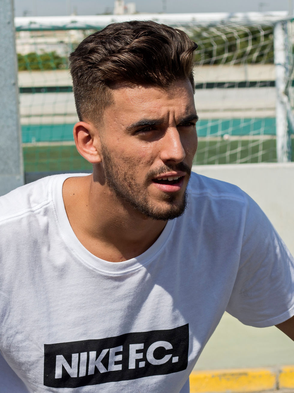 Dani Sebalyos “Real Betis”in məşq bazasında komandanın yaşıl-ağ formasında