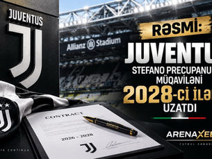 RƏSMİ: “Yuventus” Stefano Prekupanu ilə müqaviləni 2028-ci ilədək uzatdı