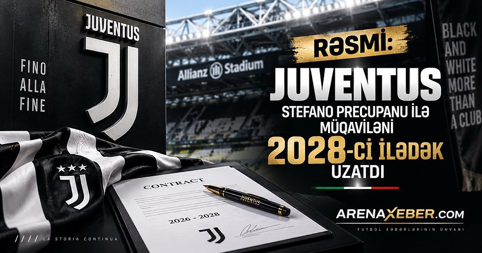 Stefano Prekupanunun “Yuventus”la 2028-ci ilədək yeni müqaviləsi