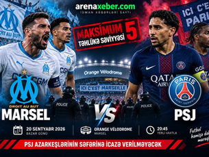 Marsel–PSJ matçı ən yüksək təhlükə səviyyəsinə daxil edildi