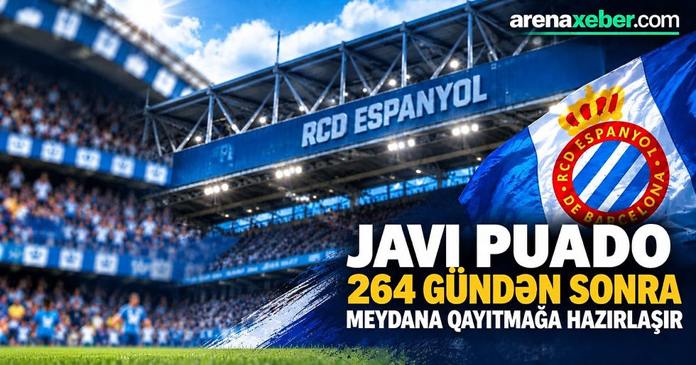 Javi Puado ağır diz zədəsindən sonra Espanyol-a qayıtmağa hazırlaşır