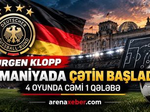 Klopp Almaniyada çətin başlanğıc yaşayır: 4 oyunda cəmi 1 qələbə