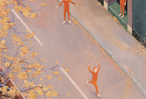 Dancing on the road 馬路中起舞