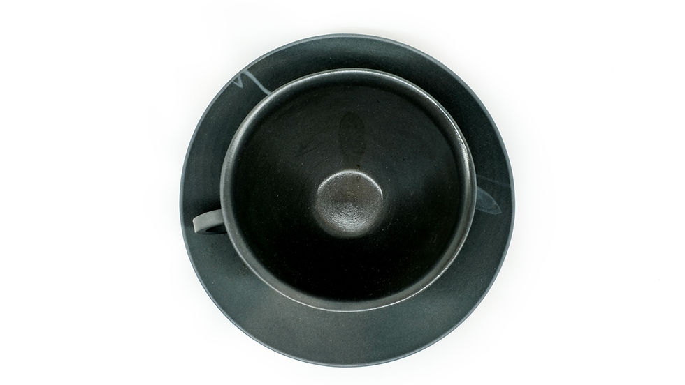 Thumbnail: Nagisa Shirai - 霧流 Cup and Saucer
