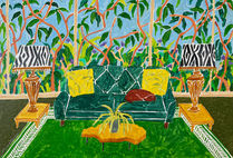 Green Room Surrounded by Plants