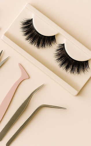 Lashes to promote bridal makeup application services at Aura Esthetics in Wichita, KS