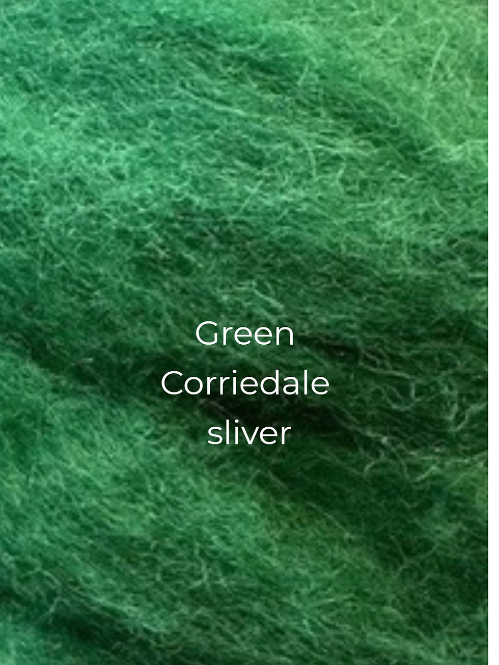 Thumbnail: Corriedale felting wool Greens