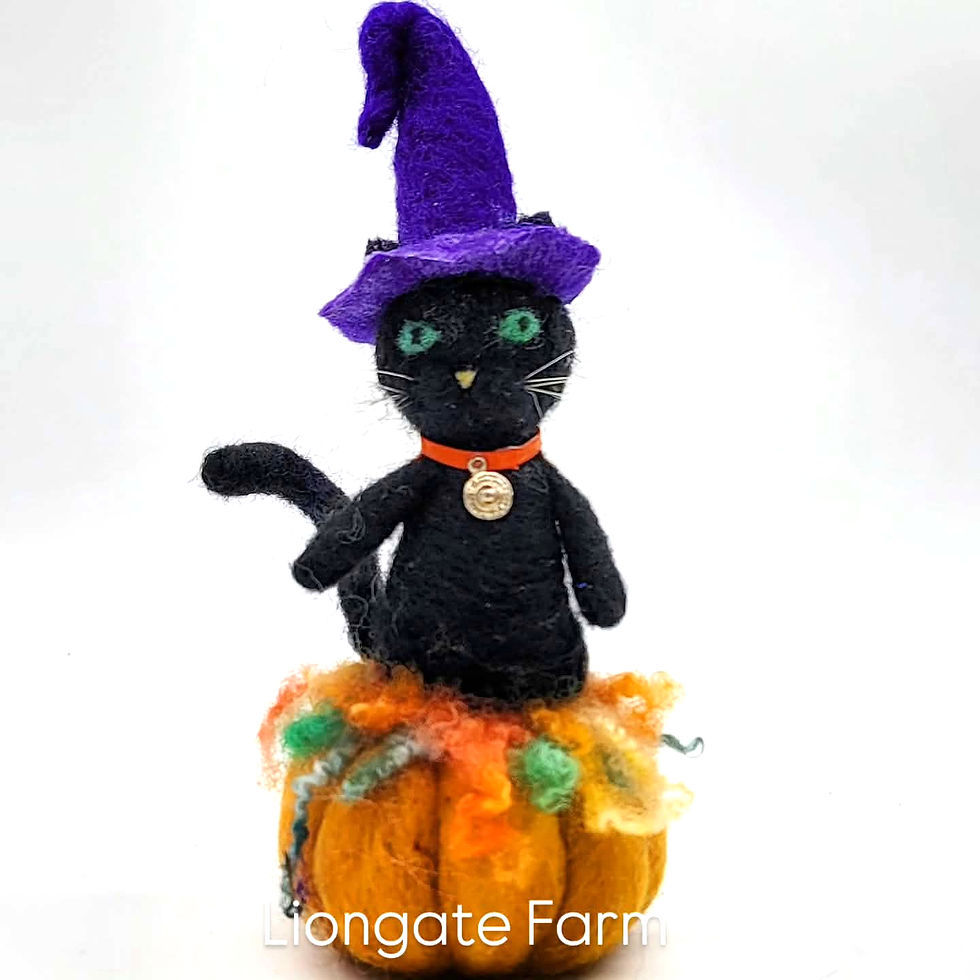 Halloween Pumpkin Cat and Ghost PDF Template