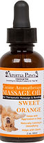 Aroma Paws Massage Oil - Sweet Orange.jp