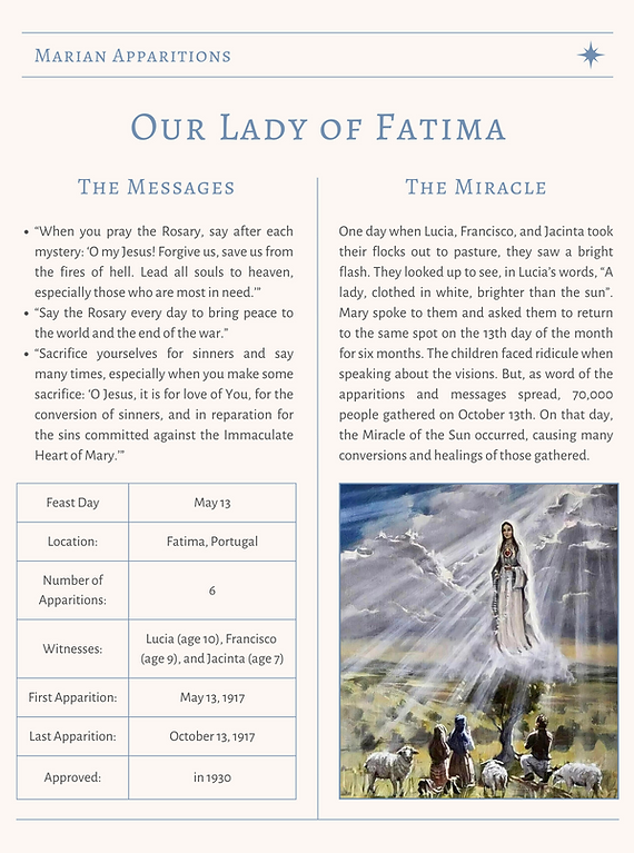 Our Lady of Fatima