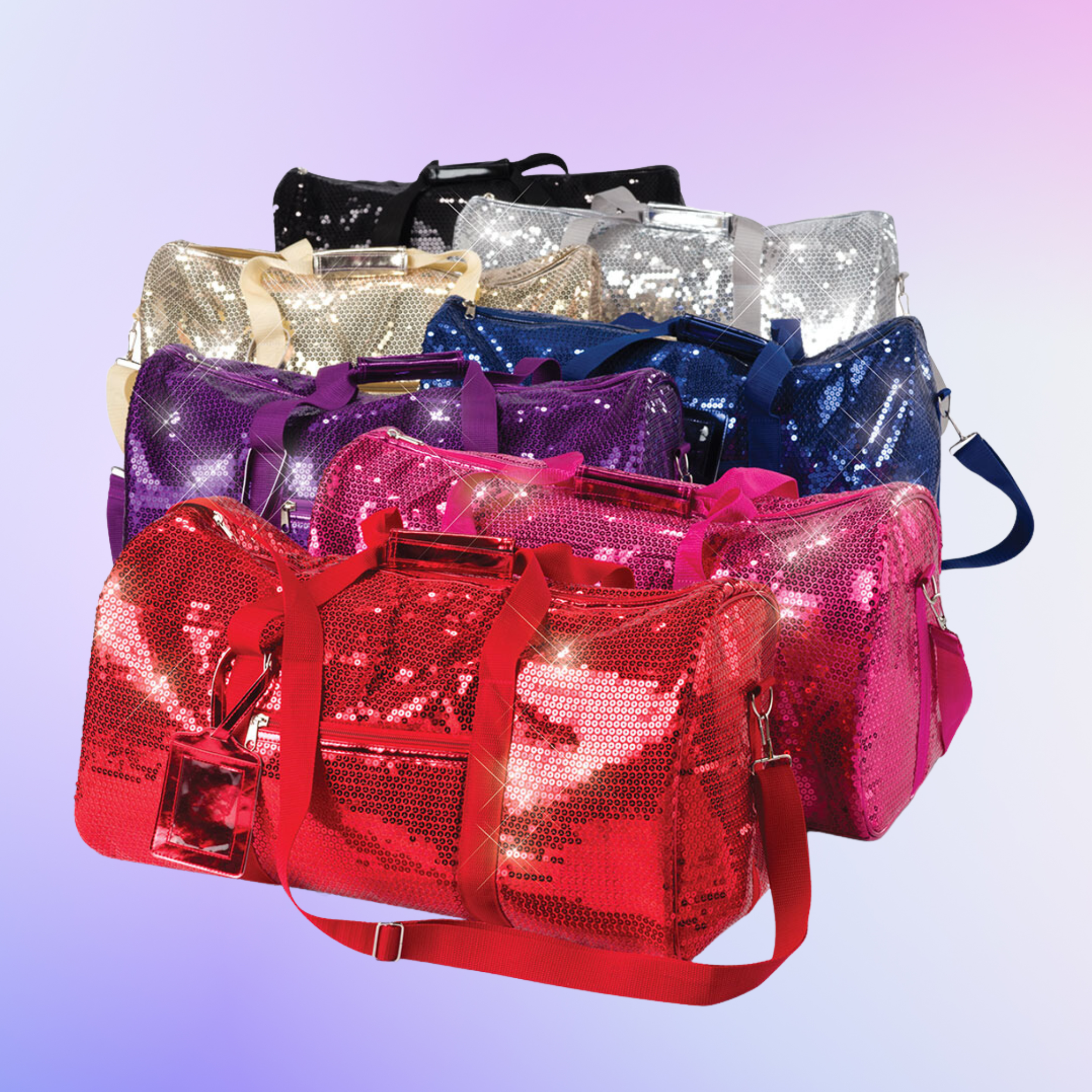 Sequin Duffel Bag