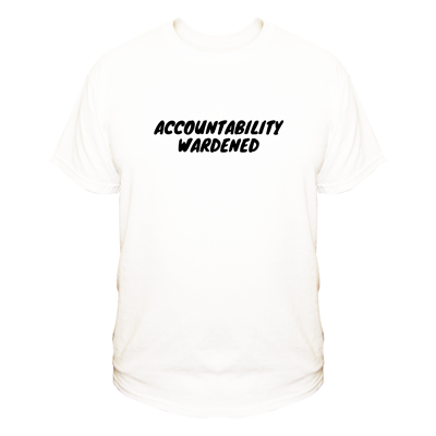 GDW Accountability Wardened T-Shirts