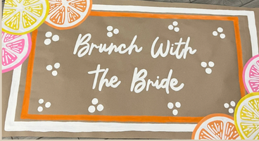 Golden Pearl Designs and Events hand painted banners, Sealy Texas