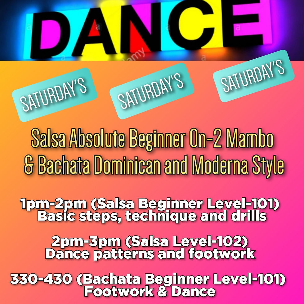 Salsa Absolute Beginner Level (101)