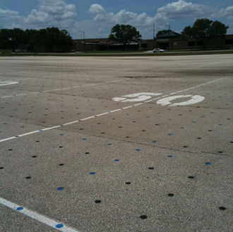 Marching Band Field Dots