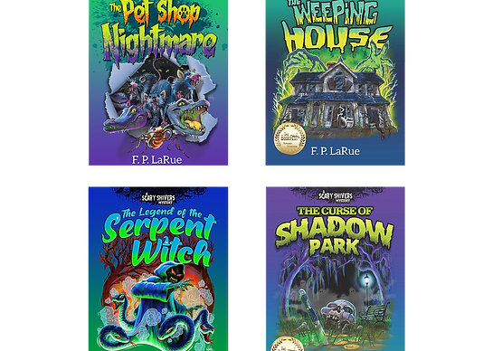 Scary Shivers Mystery Books