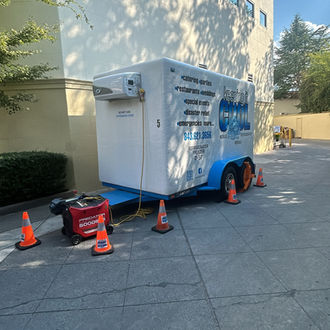 nsf certified freezer trailers near me