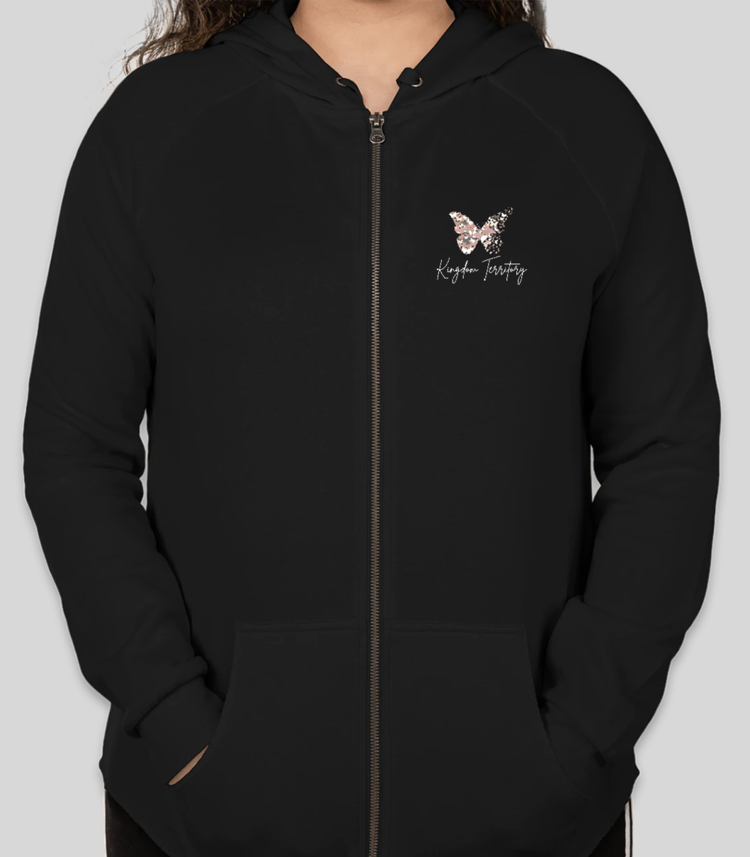 Kingdom Territory (Dusty Rose) Lightweight Hoodie