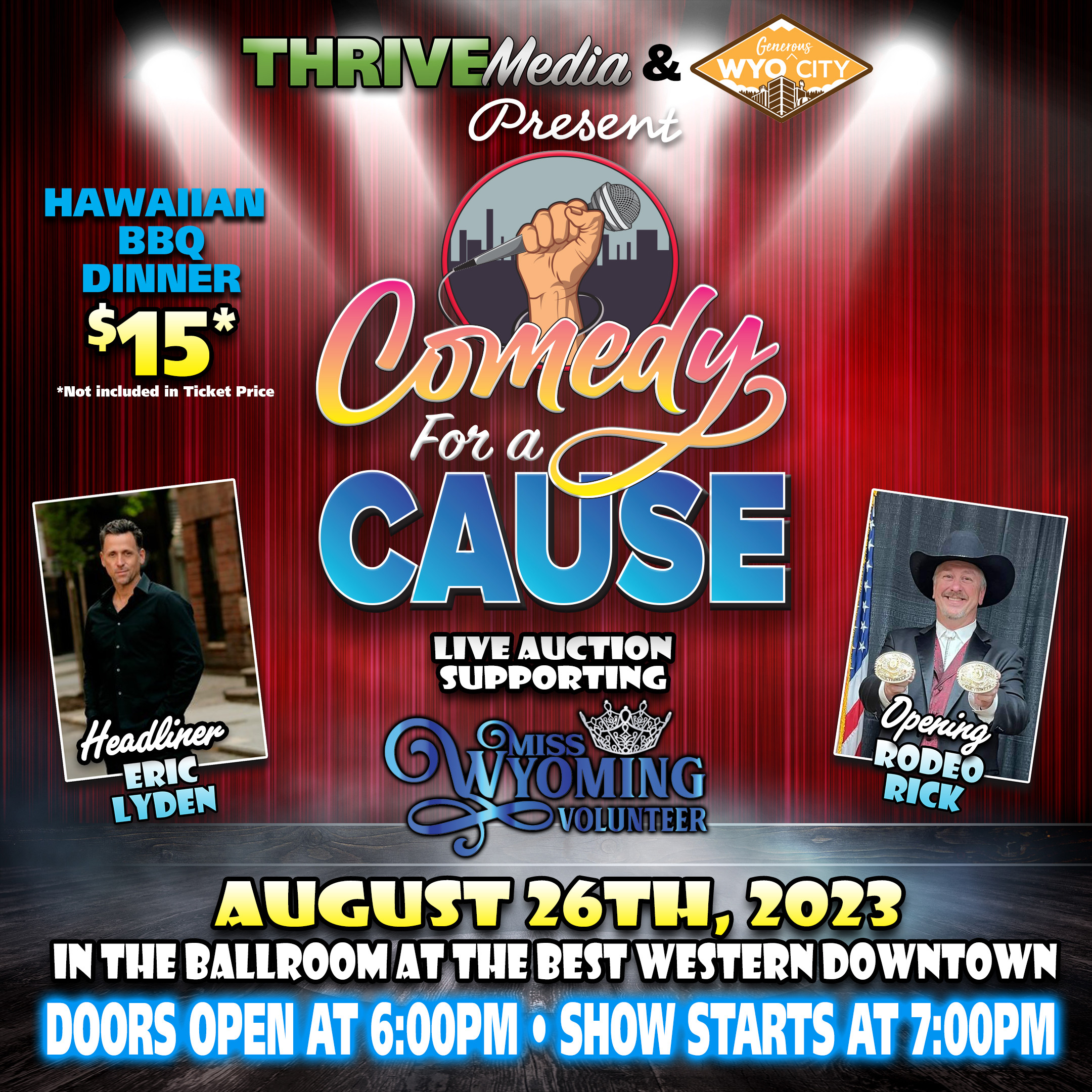 Comedy for a Cause The THRIVE Advisor