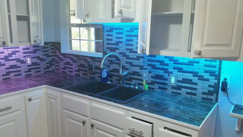 Kitchen remodel, Port Aransas, Texas