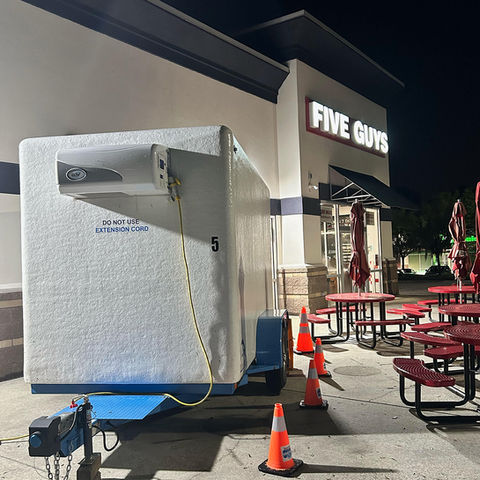 temporary cold storage rental Charleston South Carolina