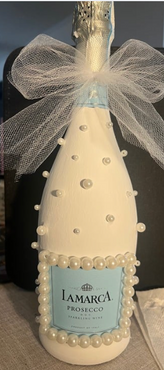 Golden Pearl Designs and Events hand painted bottles, Sealy Texas