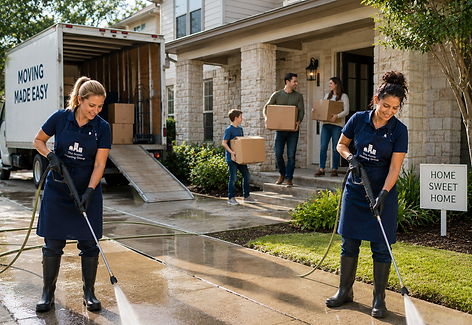 Pressure washing services in Austin, TX