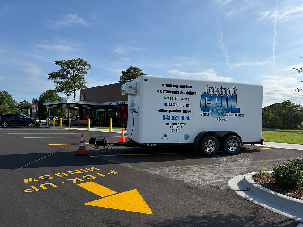 Mobile Freezer Trailer Rental