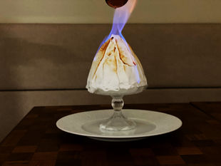 燃えるかき氷　新発売🔥