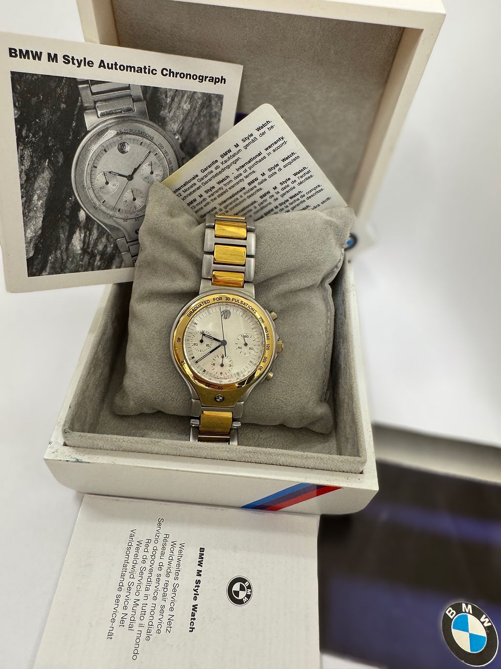 Thumbnail: BMW M Style Swiss Chronograph 