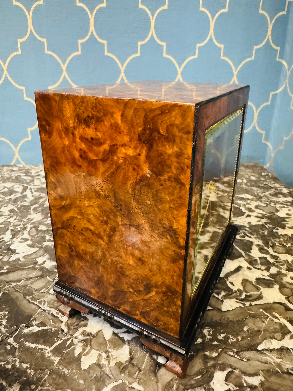 Thumbnail: English ArtDeco Mantel Clock by Harrods 