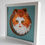 Thumbnail: Cat, Orange 3D Shadow Box