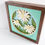 Thumbnail: Brown framed 3d shadow box of daisies