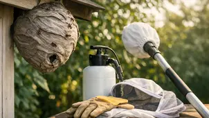 How to Remove a Hornet Nest Without Risking Stings
