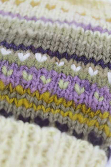 サムネイル： 手紡糸の手袋"すまほ愛(ラブ)03"