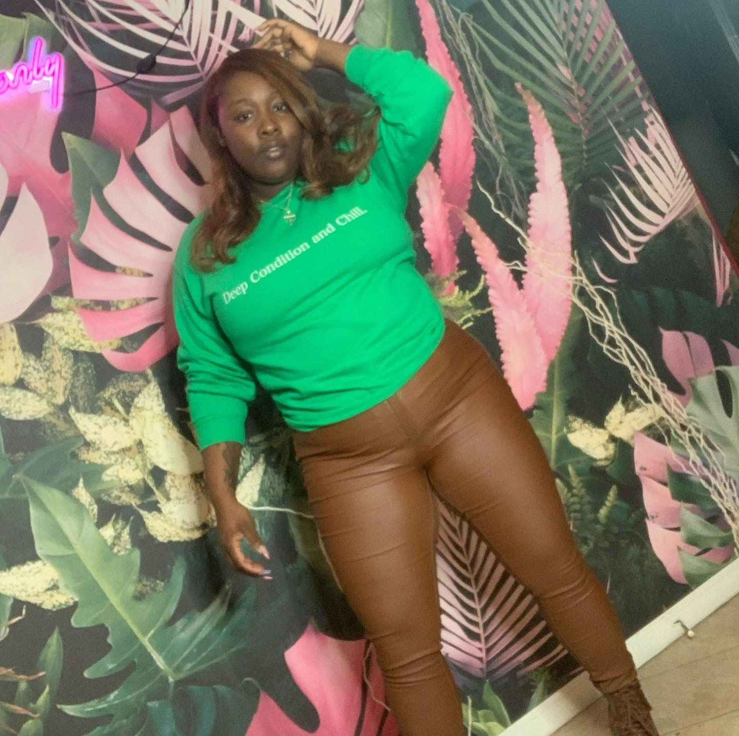 Deep Condition And Chill Unisex Green 