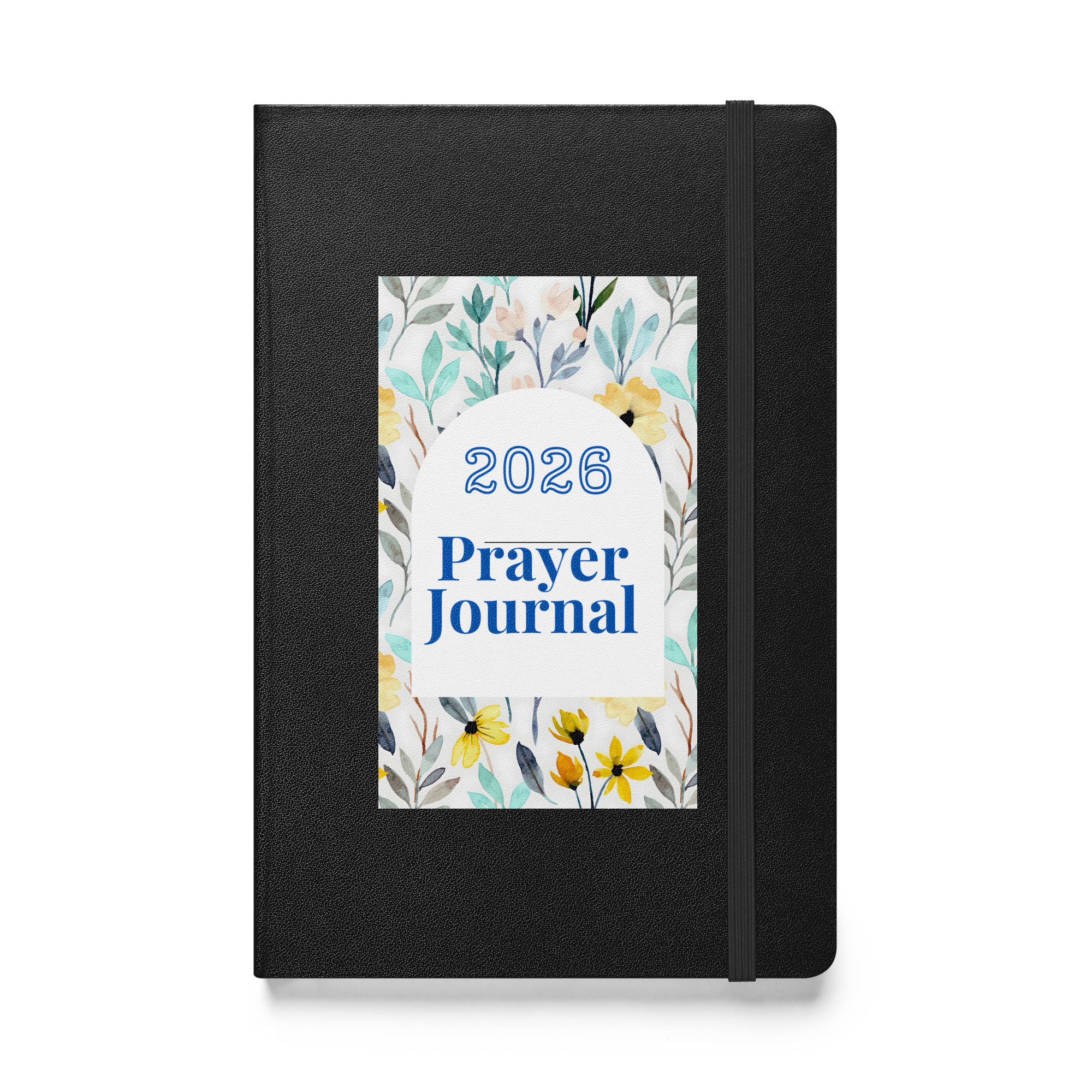 Hardcover bound prayer journal 