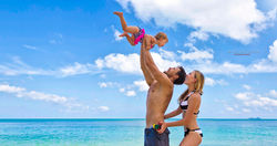 Family photo shoot on Koh Samui