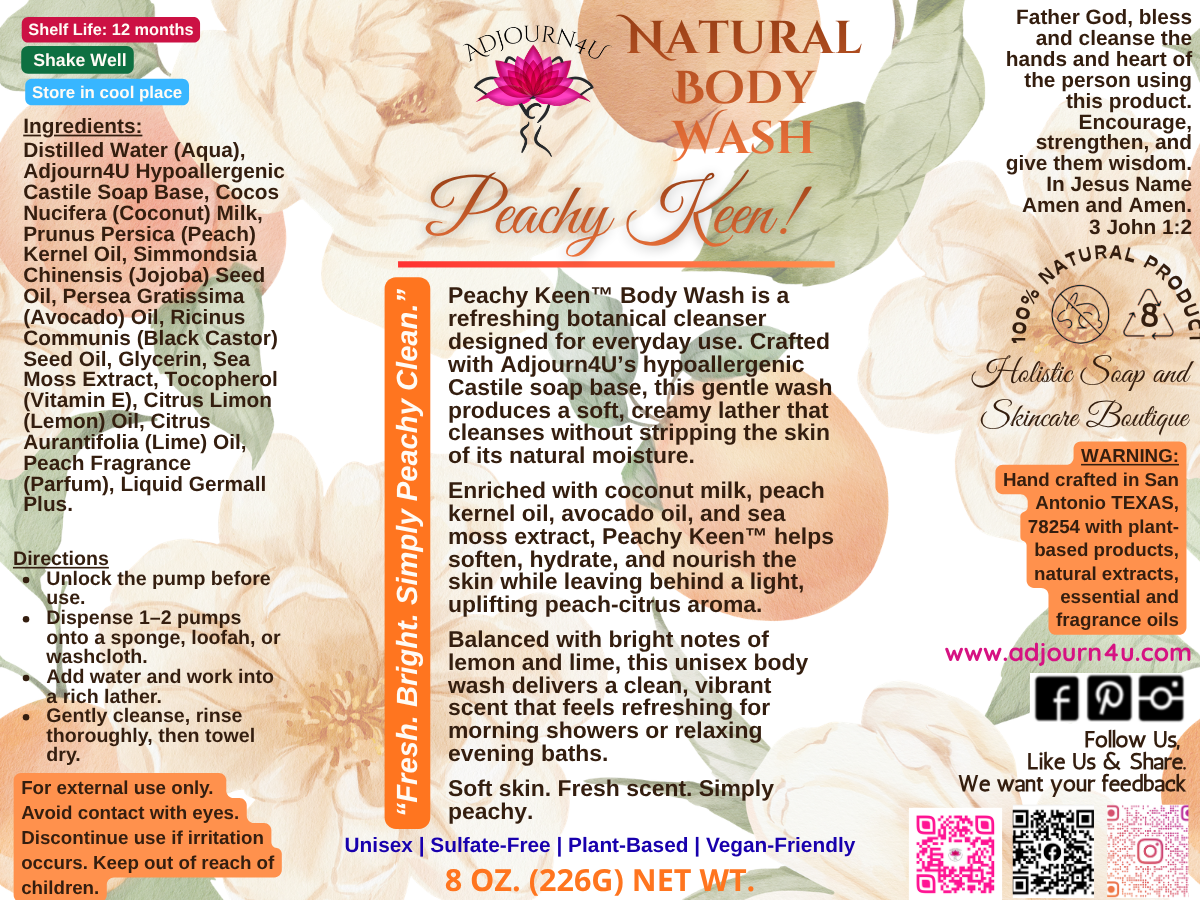 Peachy Keen Body Wash