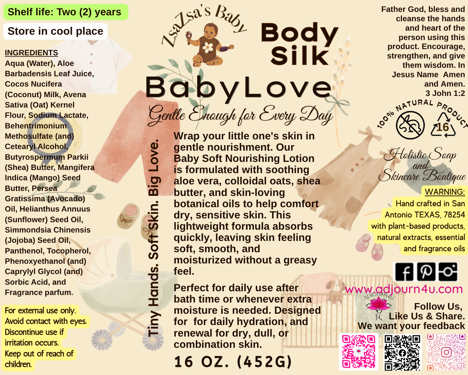 Baby Love Body Lotion