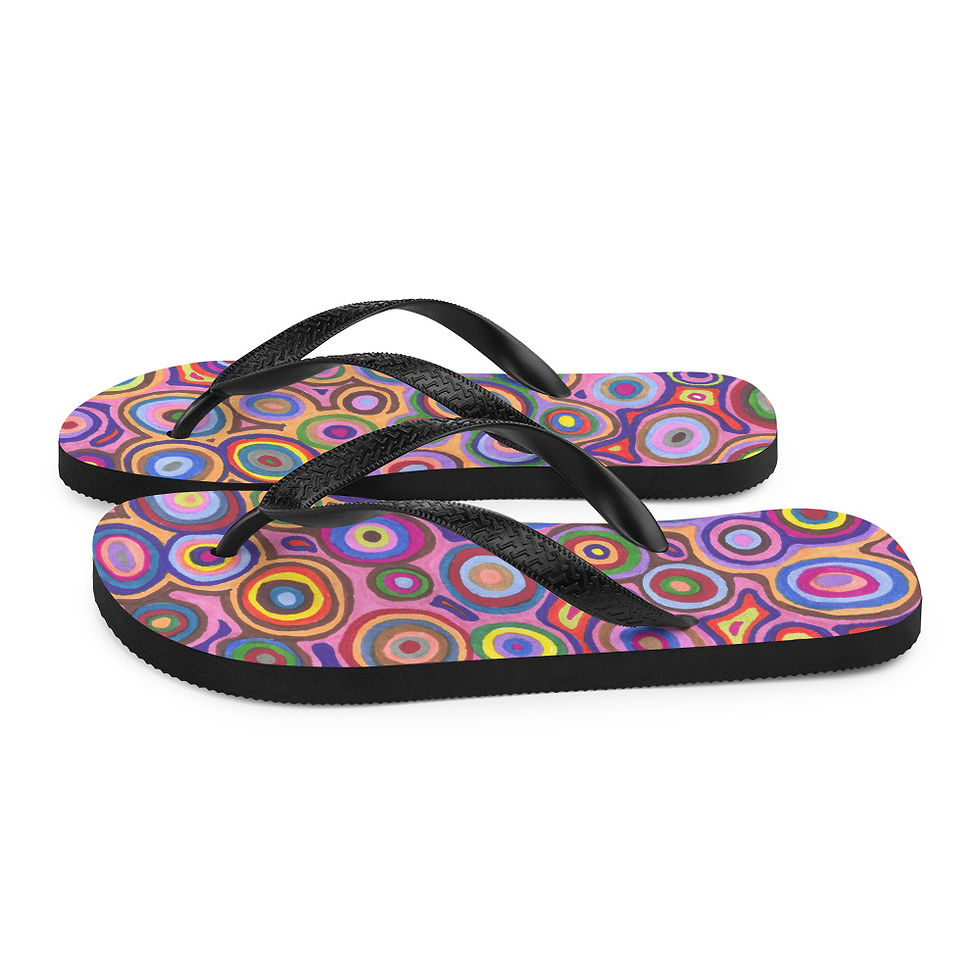 Thumbnail: "Sunset Dreaming" Flip-Flops
