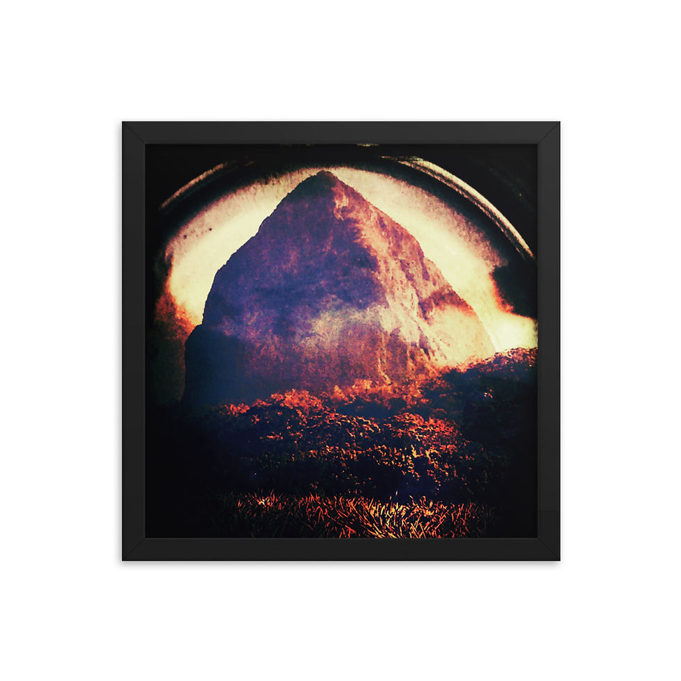 Thumbnail: "Old man Mountain" Framed poster