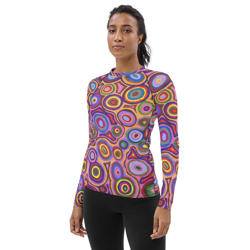 Thumbnail: "Sunset Dreaming" Women's Rash Guard