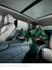Bentley Bentayga Atelier Campaign, featuring Wisdom Kaye. Photographed by Calvin Pausania