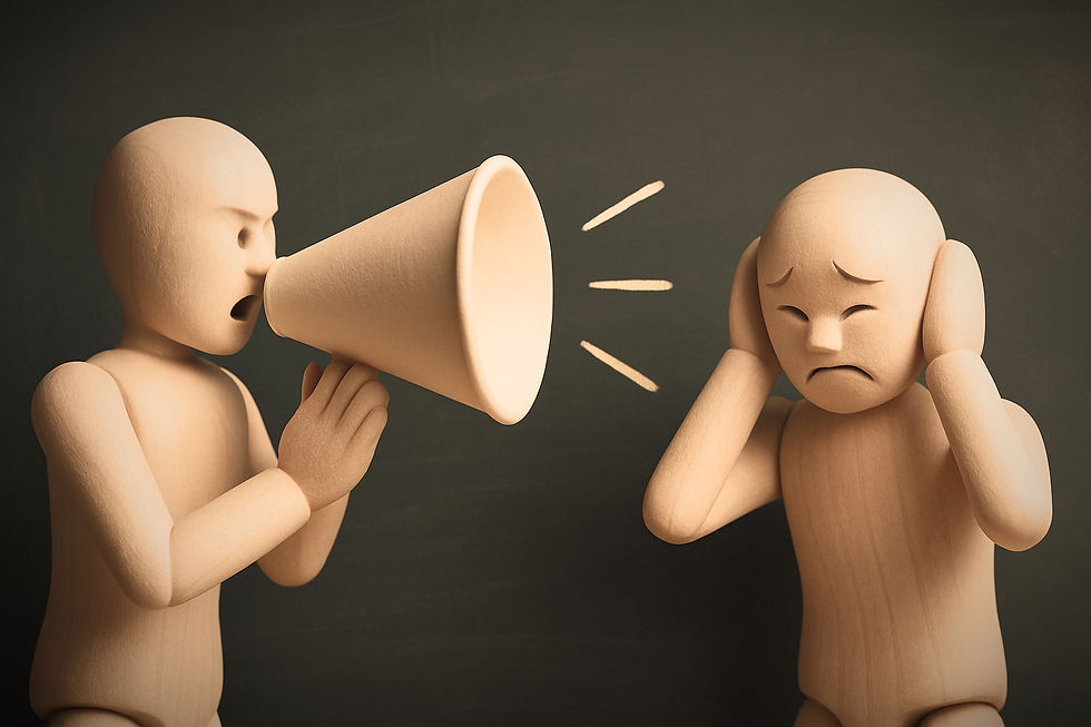 Persuasion isn’t about turning up the volume—it’s about turning up the connection. The louder we push, the quicker people tune out.