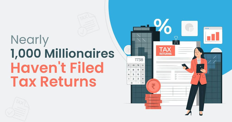 Nearly 1,000 Millionaires Haven’t Filed Tax Returns