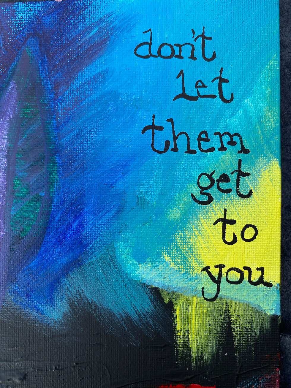 Thumbnail: One Story Music Lyric Art | “Don’t Let Them Get To You”