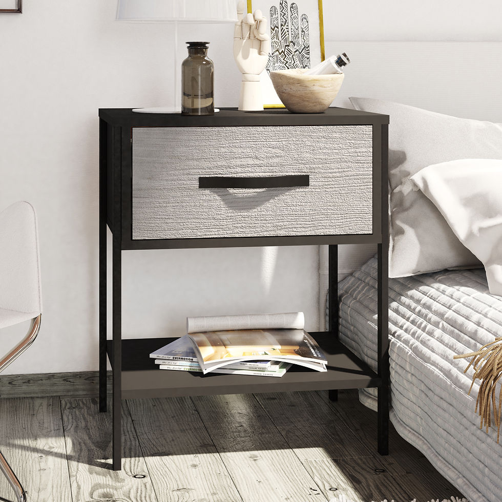 Miniatura: BURO OSLO - GRIS / NEGRO