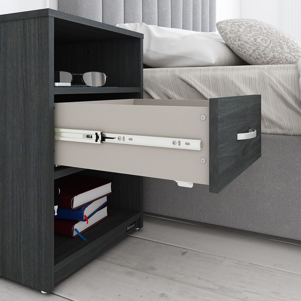 Miniatura: BURO CON LLAVE - GRAFITO TOUCH