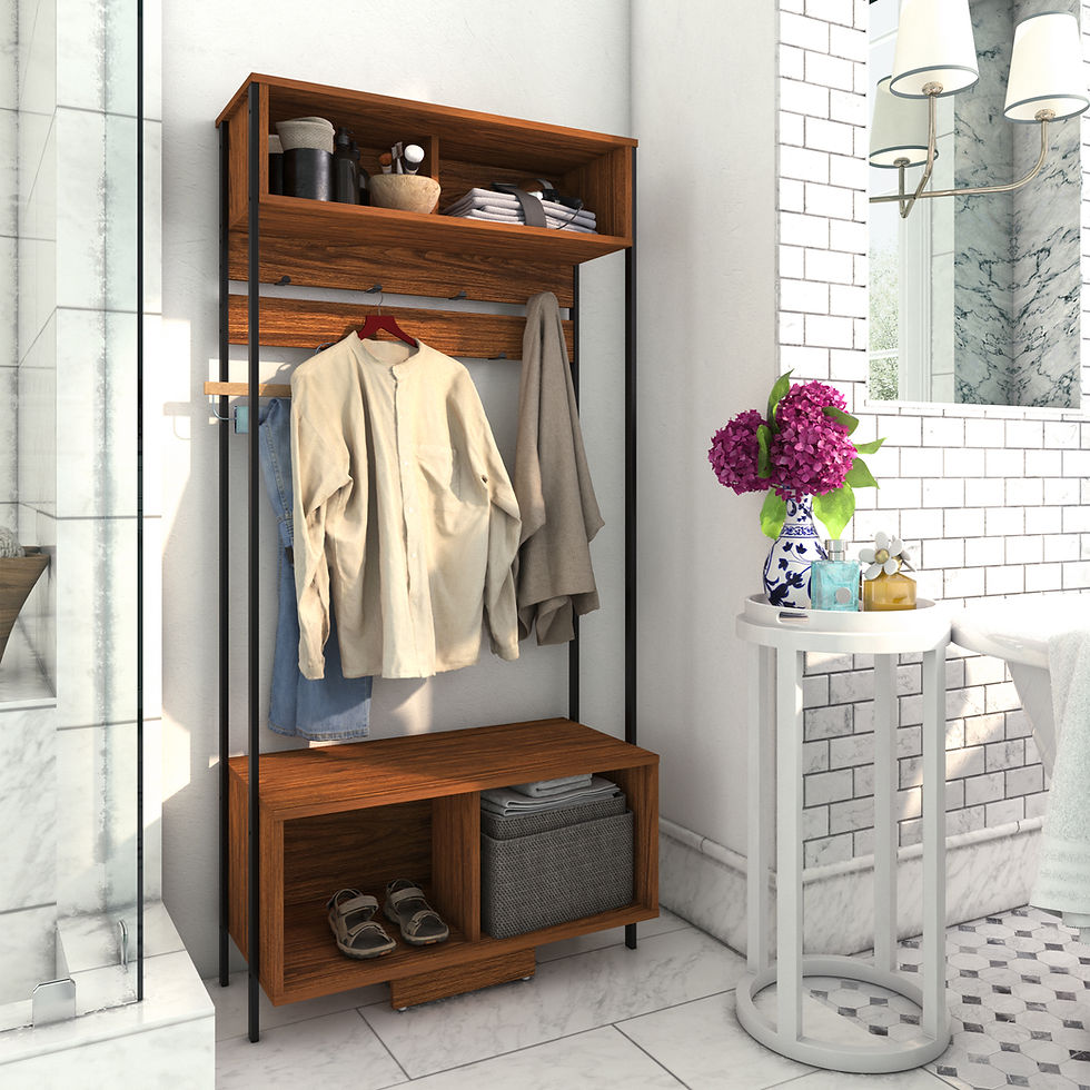 Miniatura: CLOSET PERCHERO  RECIBIDOR - TZALAM